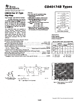 DataSheet CD40174B pdf
